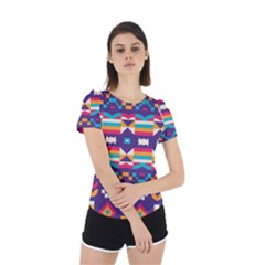 Back Cut Out Sport T-Shirt 