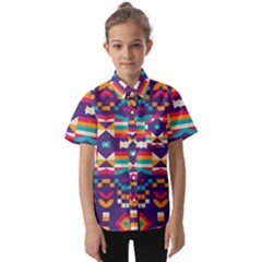 Kids  Short Sleeve Shirt 