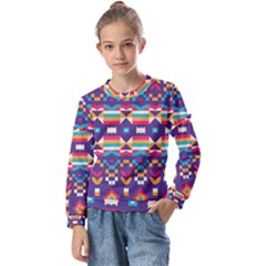 Kids  Long Sleeve T-Shirt with Frill  