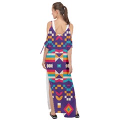 Maxi Chiffon Cover Up Dress 