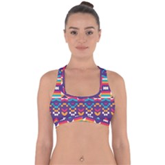 Cross Back Hipster Bikini Top  