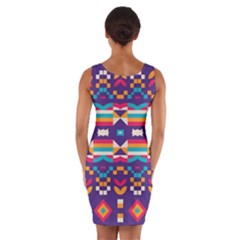 Wrap Front Bodycon Dress 