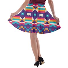 A-line Skater Skirt 