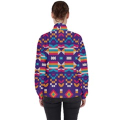 Women s High Neck Windbreaker 