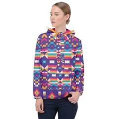 Women s Front Pocket Pullover Windbreaker 