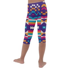 Kids  Lightweight Velour Capri Leggings  