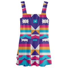 Kids  Layered Skirt Swimsuit 