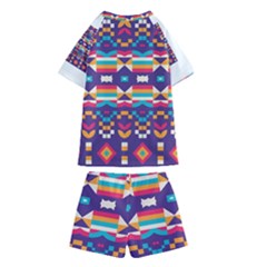 Kids  Swim T-Shirt and Shorts Set 