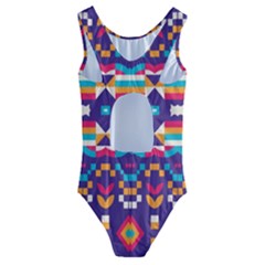 Kids  Cut-Out Back One Piece Swimsuit 