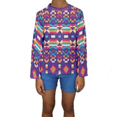 Kids  Long Sleeve Swimwear 