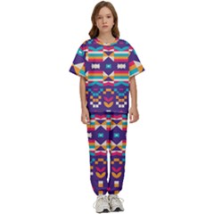 Kids  T-Shirt and Pants Sports Set 