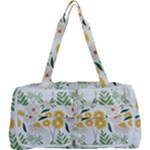 Flowers on a white background pattern                                                                    Multi Function Bag