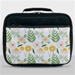 Flowers on a white background pattern                                                                    Lunch Bag