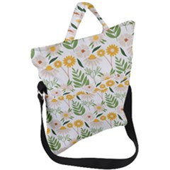 Fold Over Handle Tote Bag 