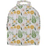 Flowers on a white background pattern                                                                    Mini Full Print Backpack