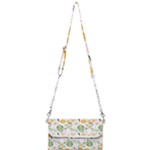 Flowers on a white background pattern                                                                    Mini Crossbody Handbag