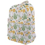 Flowers on a white background pattern                                                                 Classic Backpack