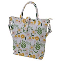 Buckle Top Tote Bag 