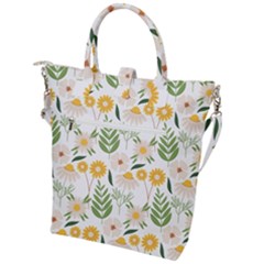 Buckle Top Tote Bag 