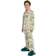 Kids  Long Sleeve Velvet Pajamas Set 