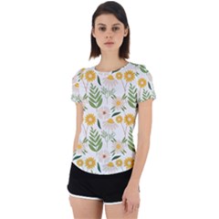 Back Cut Out Sport T-Shirt 