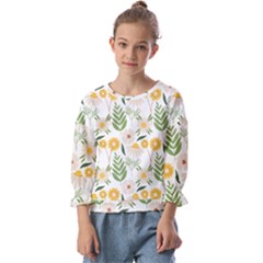 Kids  Cuff Sleeve Top 