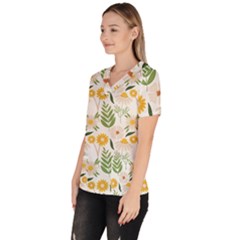 Women s V-Neck Scrub Top 