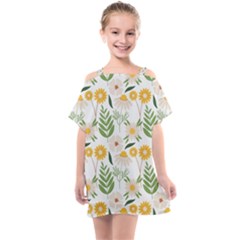 Kids  One Piece Chiffon Dress 