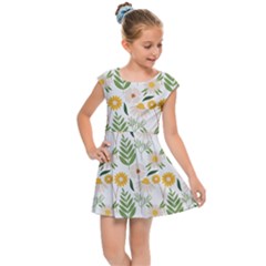 Kids  Cap Sleeve Dress 