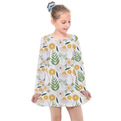 Kids  Long Sleeve Dress 