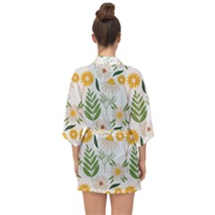 Half Sleeve Chiffon Kimono 