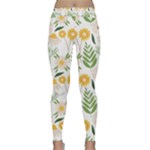 Flowers on a white background pattern                                                                    Yoga Leggings