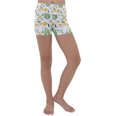 Kids  Lightweight Velour Yoga Shorts 