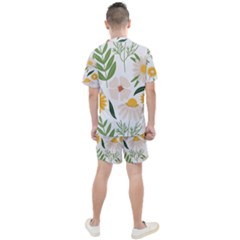 Men s Mesh T-Shirt and Shorts Set 