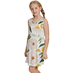 Kids  Sleeveless Tiered Mini Dress 