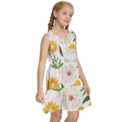 Kids  Sleeveless Tiered Mini Dress 