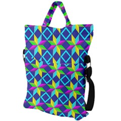 Fold Over Handle Tote Bag 