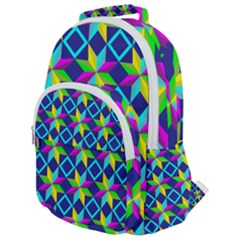 Rounded Multi Pocket Backpack 