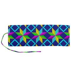 Colorful stars pattern                                                                  Roll Up Canvas Pencil Holder (M) from ArtsNow.com