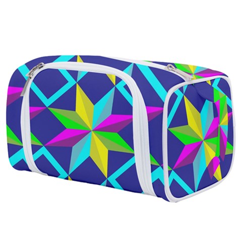 Colorful stars pattern                                                                  Toiletries Pouch from ArtsNow.com