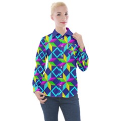 Women s Long Sleeve Pocket Shirt 