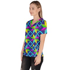 Women s V-Neck Scrub Top 