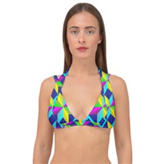 Double Strap Halter Bikini Top 