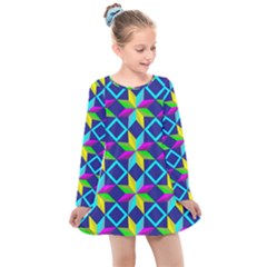 Kids  Long Sleeve Dress 