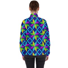 Women s High Neck Windbreaker 