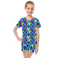 Kids  Mesh T-Shirt and Shorts Set 