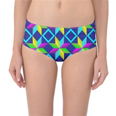 Mid-Waist Bikini Bottoms 