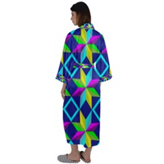 Maxi Satin Kimono 