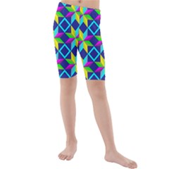 Kids  Mid Length Swim Shorts 