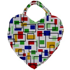 Giant Heart Shaped Tote 